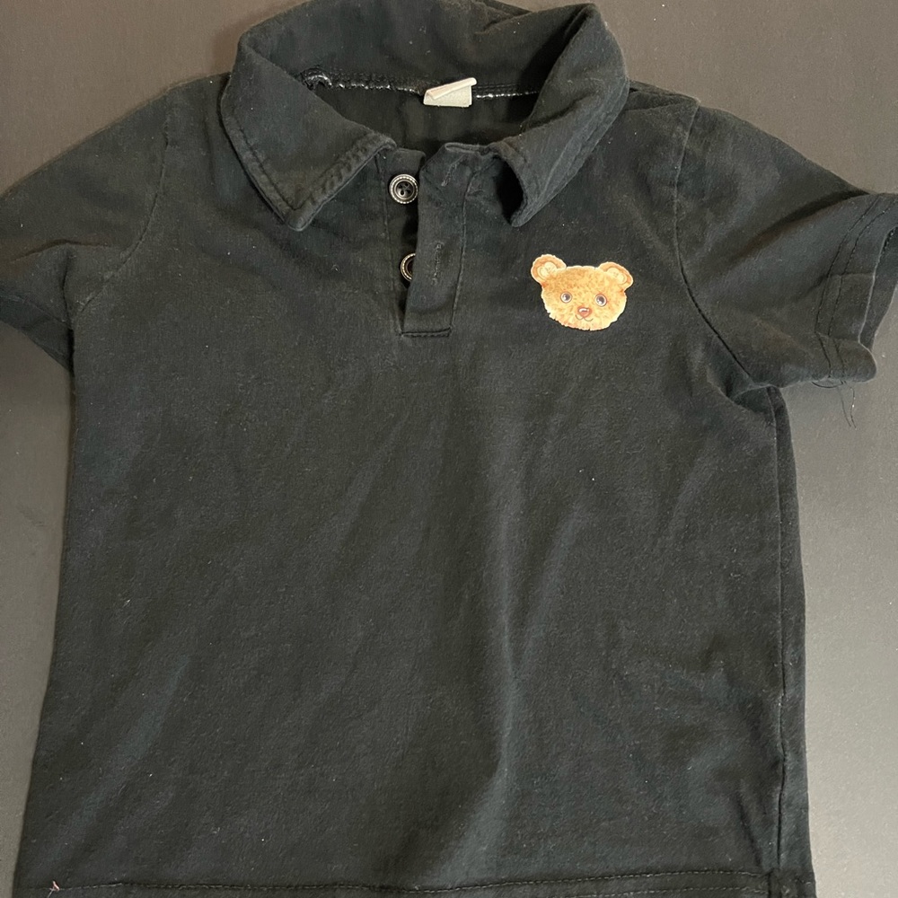 Little boys collard shirts